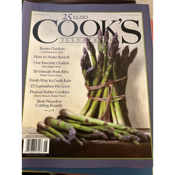 Cook's Illustrated Magazines Lot of 8 - Collectible Vintage Cooking Magazines - Picture 2 of 13